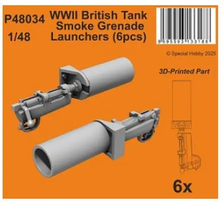 Prezzo Ridotto Lanciagranate fumogene per carri armati britannici WWII 1/48 - CMK P48034
