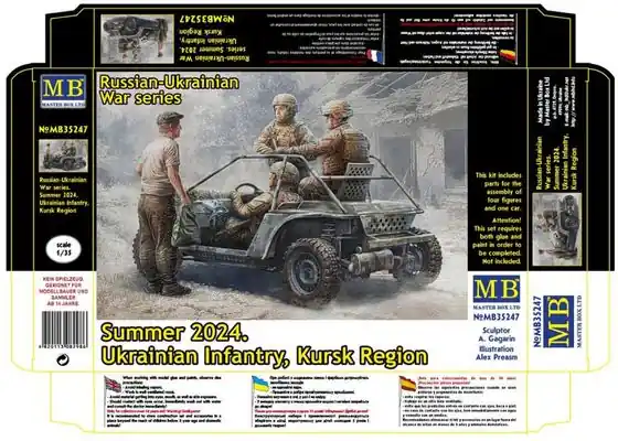Promozione Esclusiva Fanteria ucraina - regione di Kursk 1/35 - MASTER BOX MB35247