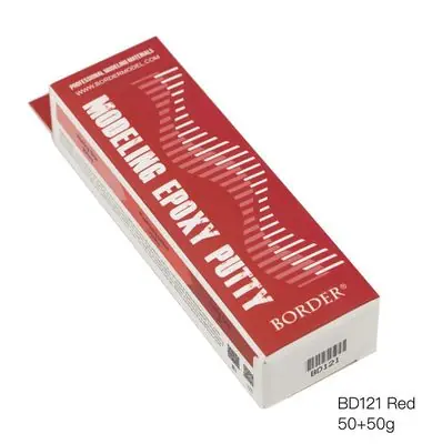 Model Ingepoxy Putty Rosso - BORDER MODEL BD0121 Spedizione Espresso