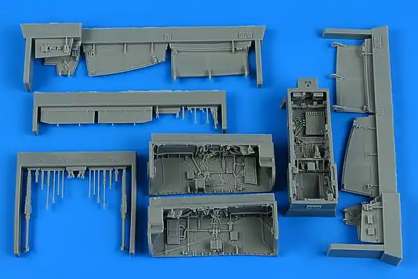 Sepecat Jaguar GR.1/GR.1a Vano ruota 1/48 - AIRES 4934 Esclusivo