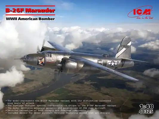 Ultima Occasione B-26F Marauder 1/48 - ICM 48325