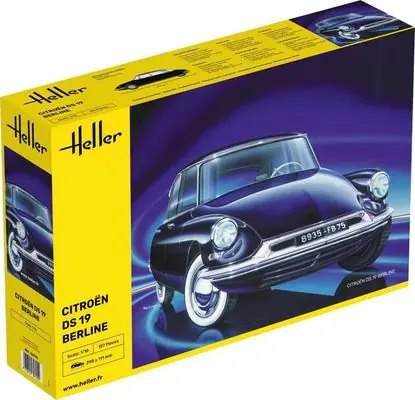 Citroen DS 19 - 1/24 - HELLER 80795 Più Venduto