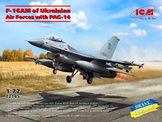 F-16AM 1/72 - ICM 72145 Economico