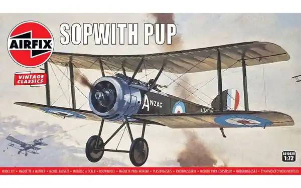 Sopwith Pup 1/72 - AIRFIX A01062V Nuovo Arrivo