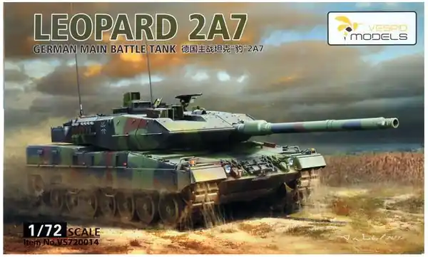 Leopard 2A7 1/72 - VESPID MODELS VS720014 Non Perdere