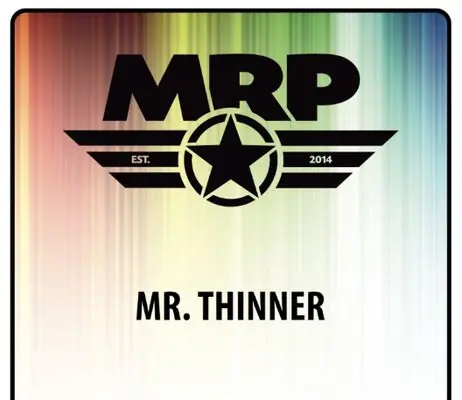 THINNER - MR. PAINT Non Perdere