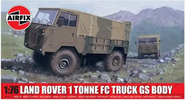 Land Rover 1 tonnellata FC Truck GS Body 1/76 - AIRFIX A02331 Di Tendenza