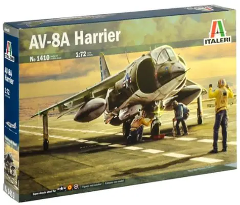AV-8A Harrier 1/72 - ITALERI 1410 Non Perdere