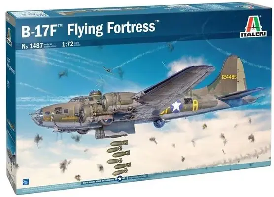 B-17F Flying Fortress 1/72 - ITALERI 1487 Popolare