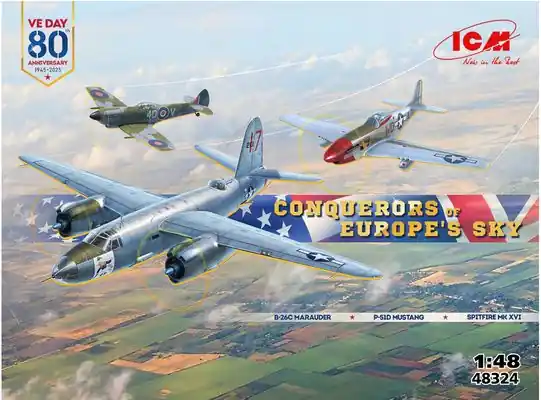 Conquistatori del cielo d‘Europa 1/48 - ICM 48324 Occasione