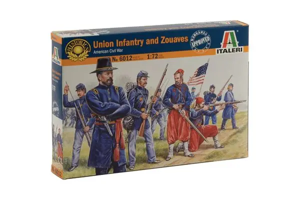 Scelto Dai Clienti Fanteria dell‘Unione e Zuavi 1/72 - ITALERI 6012