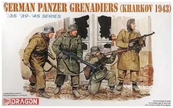 Granatieri corazzati tedeschi 1/35 - DRAGON 6059 Soddisfatti O Rimborsati
