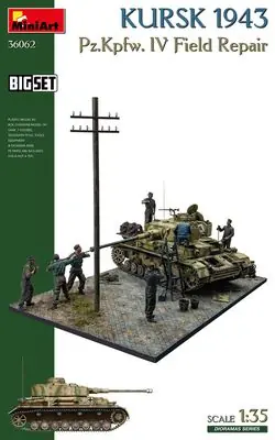 KURSK 1943. Pz.Kpfw. IV Riparazione sul campo 1/35 - MINIART 36062 Scelto Dai Clienti