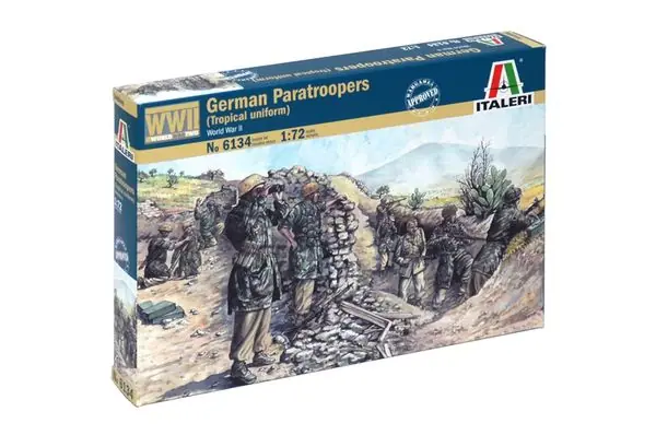 Paracadutisti tedeschi 1/72 - ITALERI 6134 Offerta Speciale