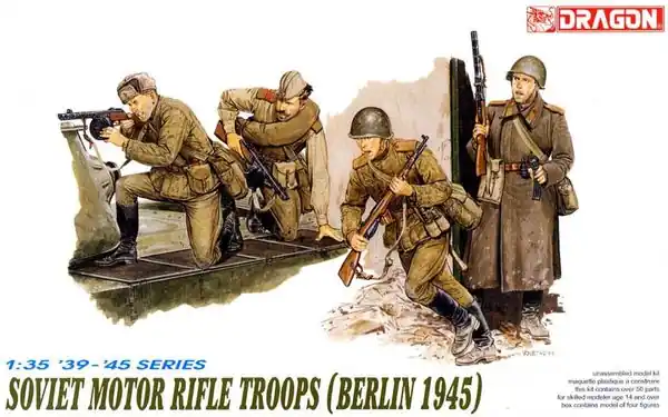 Prezzo Di Fabbrica Truppe di fucilieri motorizzati sovietici 1/35 - DRAGON 6019