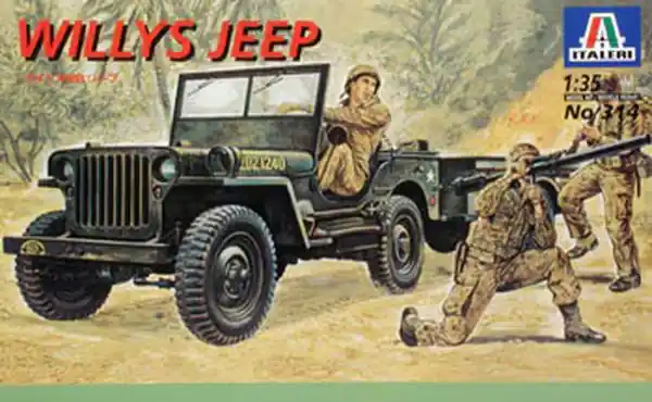 Vendita Finale Willys Jeep 1/35 - ITALERI 314