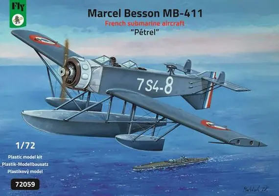 Super Prezzo Marcel Besson MB-411 "Petrel" 1/72 - FLY 72059