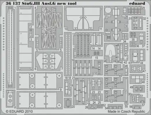 Prezzo Basso StuG. IIIAusf. G fotoincisioni 1/35 - EDUARD 36137