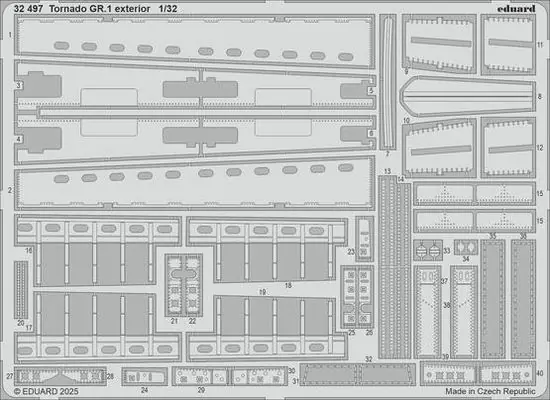 Prezzo Conveniente Tornado GR.1 esterno Fotoincisioni 1/32 - EDUARD 32497