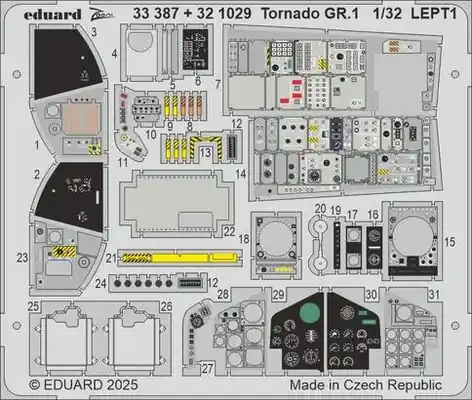 Promozione Esclusiva Tornado GR.1 Fotoincisioni 1/32 - EDUARD 33387