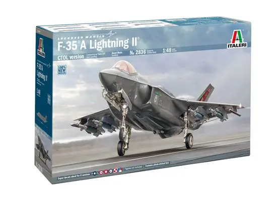 F-35 A Lightning II 1/48 - ITALERI 2836 Solo Oggi