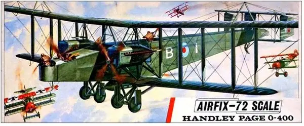 Handley Page O-400 - 1/72 - AIRFIX 590 Subito Disponibile