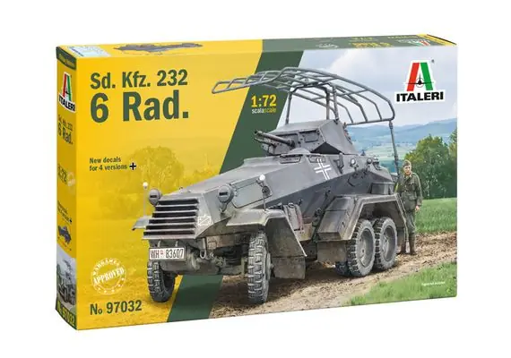 Promo Stagionale Sd. Kfz. 232 6 Rad. 1/72 - ITALERI 97032