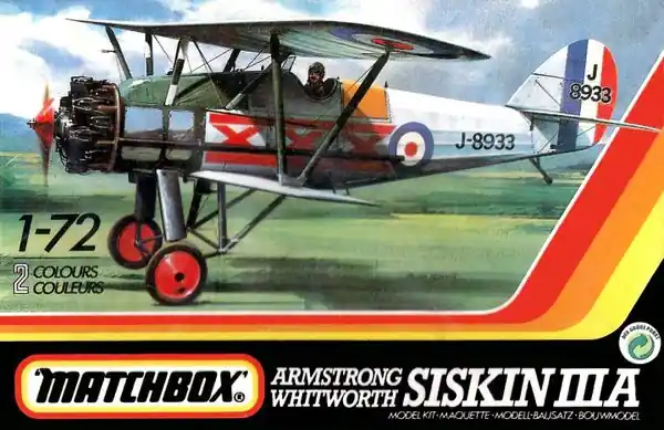 Prezzo Conveniente Armstrong Whitworth Siskin IIIA 1/72 - MATCHBOX 40025