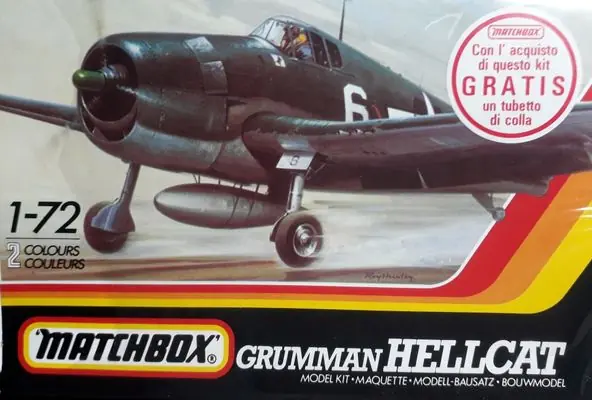 Grumman Hellcat 1/72 - MATCHBOX PK-18 Ultimissimo Modello