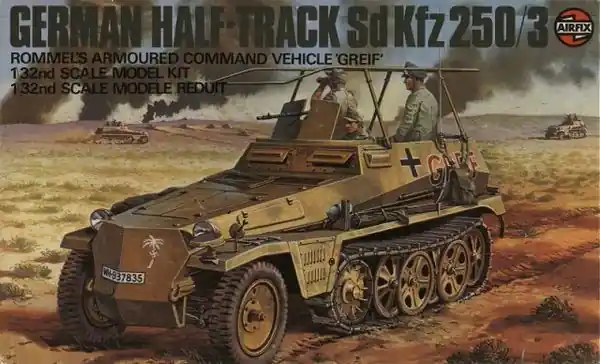 German Half-track Sd Kfz 250/3 - 1/32 - AIRFIX 06360-7 Sconto