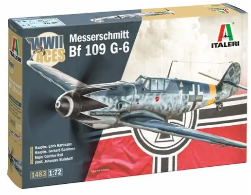 Messerschmitt Bf 109 G-6 - 1/72 - ITALERI 1483 A Buon Prezzo