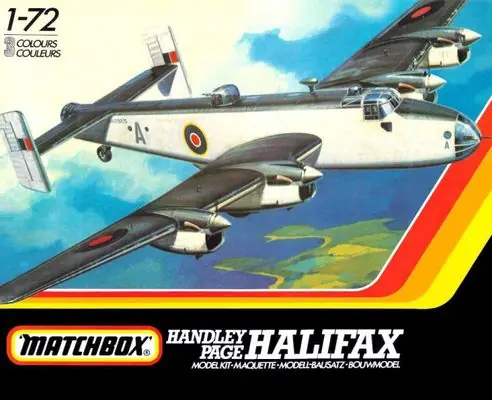 Handley Page Halifax 1/72 - MATCHBOX PK-604 Popolare