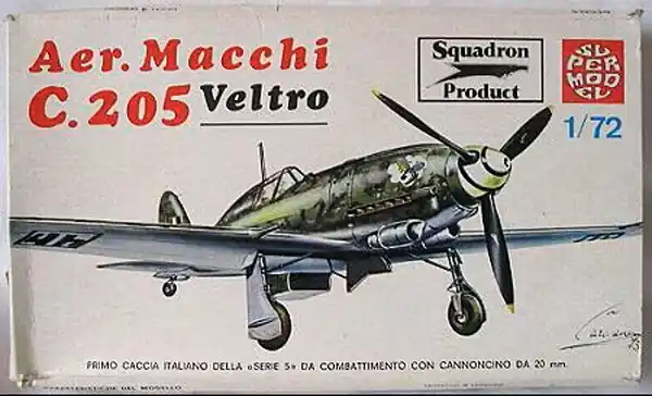 Ultime Pezzi Aer.Macchi C.205 Veltro 1/72 - SUPERMODEL 10-013
