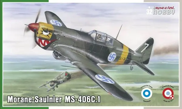 Morane-Saulnier MS-406C.1 - 1/32 - SPEICAL HOBBY SH32019 Ultimissimo Modello