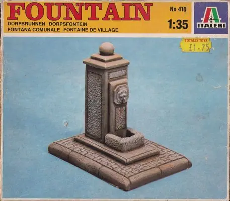 Saldi Fountain 1/35 - ITALERI 410