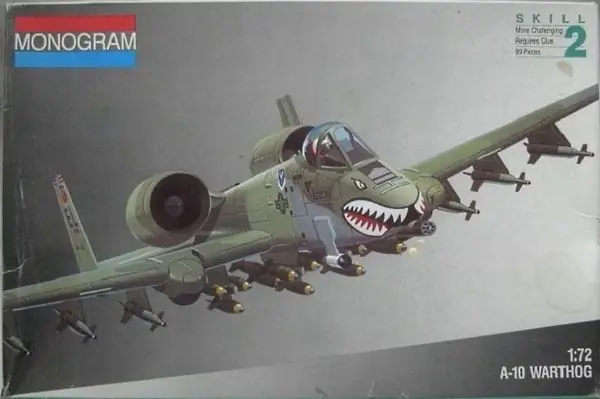 Spedito Oggi A-10 Warthog 1/72 - MONOGRAM 5430