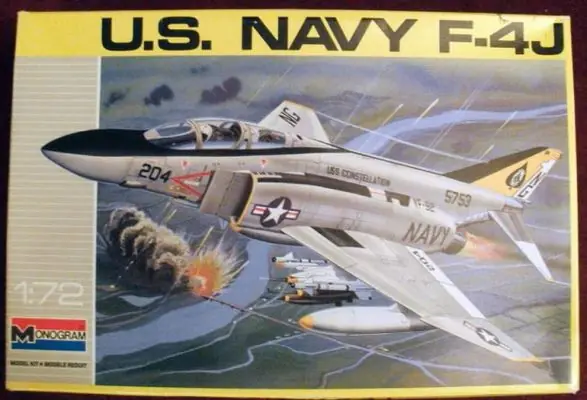 Prezzo Basso U.S. Navy F-4J 1/72 - MONOGRAM 5452