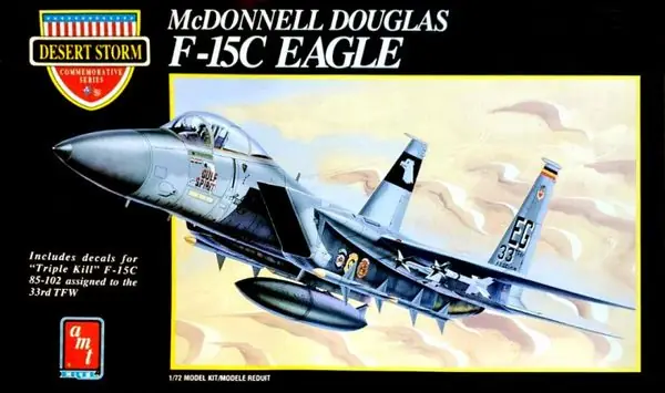 Compra Online McDonnell Douglas F-15C Eagle 1/72 - AMT 8701