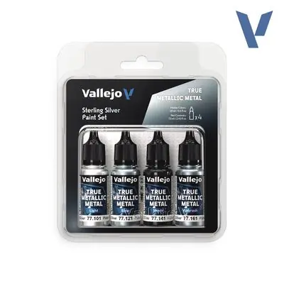 Saldi Sterling Silver Colors Set - VALLEJO 77251