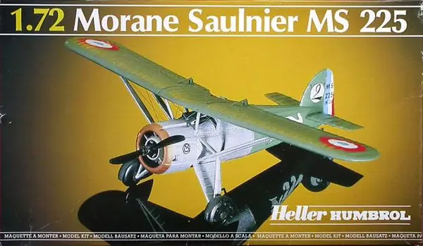 Morane Saulnier MS 225 1/72 - HELLER 80216 Più Venduto