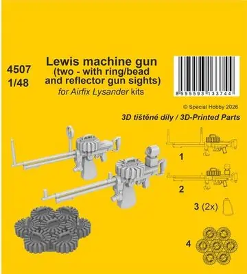 Novità Mitragliatrice Lewis 1/48 - CMK 4507