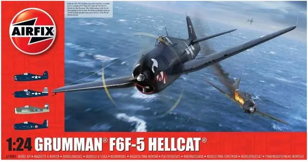 Prezzo Di Fabbrica Grumman F6F-5 Hellcat 1/24 - AIRFIX A19004