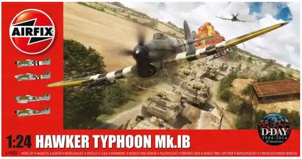 Hawker Typhoon Mk.IB 1/24 - AIRFIX A19002 Sconto