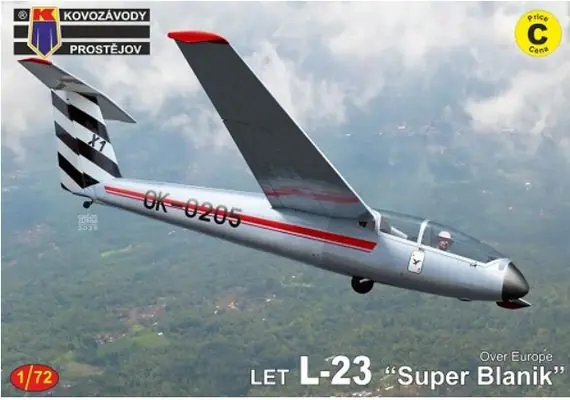 L-23 Super Blanik 1/72 - KOVOZAVODY PROSTEJOV KPM0487 Solo Oggi