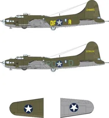 Quantità Limitata B-17F USA MASK 1/48 - EDUARD EX1170