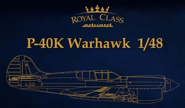 P-40K Warhawk Royal Class 1/48 - EDUARD R0024 Novità