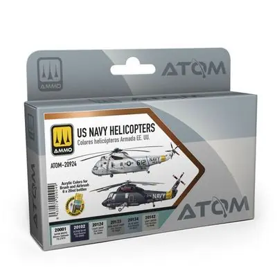 US Navy Helicopters Set Color Set - ATOM-20924 Solo Oggi