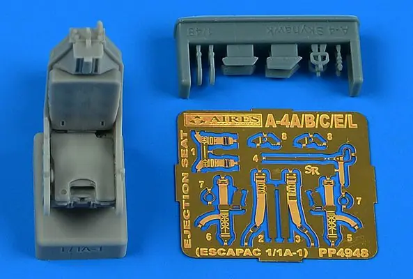 Nuovo Arrivo A-4A/B/C/E/L Skyhawk Sedile eiettabile 1/48 - AIRES 4948