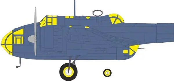 Handley Page Hampden TB Mk.I MASK 1/48 - EDUARD EX1175 Soddisfatti O Rimborsati