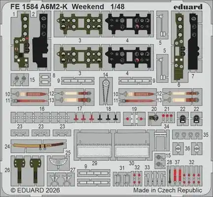 Mitsubishi A6M2-K Weekend Fotoincisioni 1/48 - EDUARD FE1584 Ultima Occasione